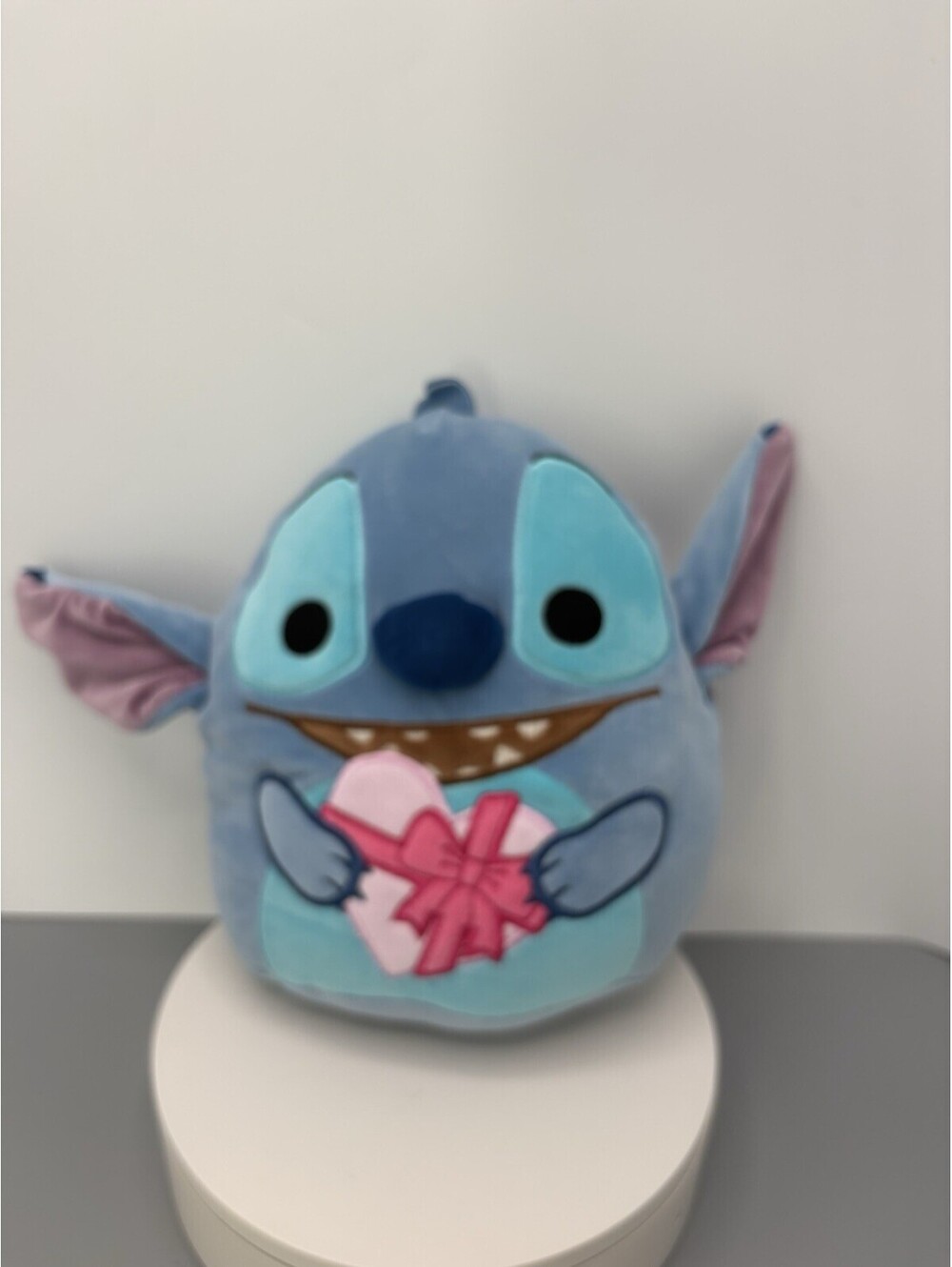 Disney Squishmallows Stitch Valentine Plush Stuffed Animal Small 6-14 2022. NWT